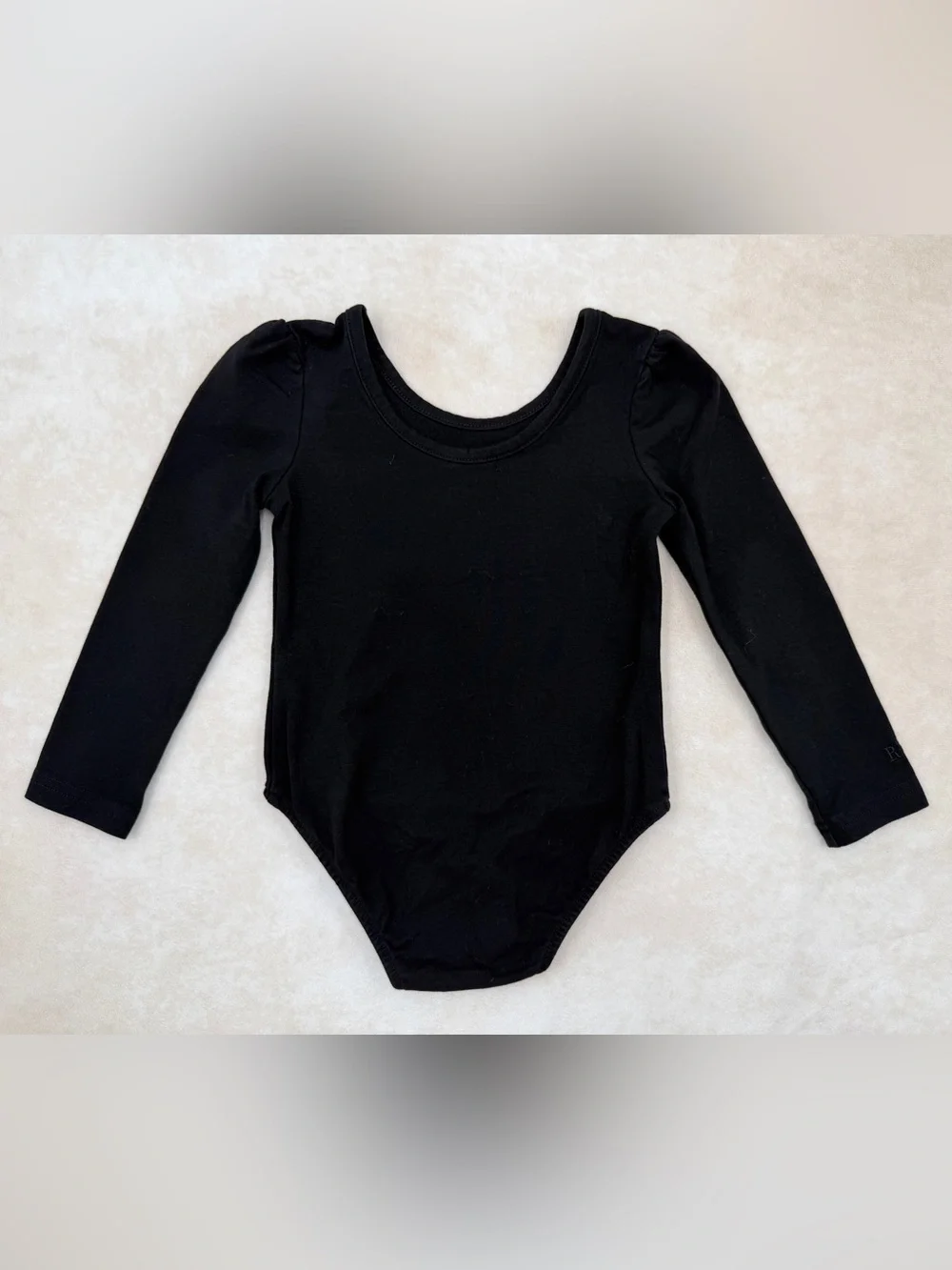 Remie Girl Black Long-Sleeve Dance Gymnastics Leo